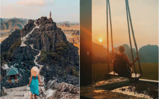 ‘Vạn Lý Trường Thành\' đẹp thơ mộng ở Ninh Bình trong ảnh ‘check-in\' của khách Tây 