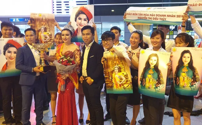 Hoa hậu Diệu Thúy tham dự lễ bàn giao công viên hồ khoáng duy nhất quy mô 12.000m2