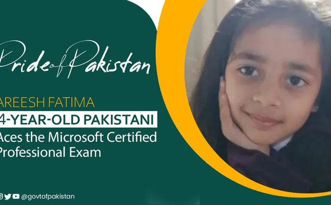 Bé gái 4 tuổi phá kỷ lục thế giới, giành được chứng nhận chuyên gia của Microsoft