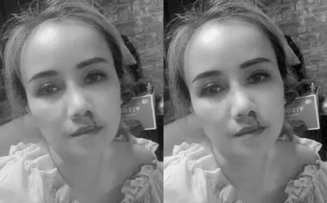 Clip chồng cũ cầm dao đuổi giết cô Xuyến "Về nhà đi con"