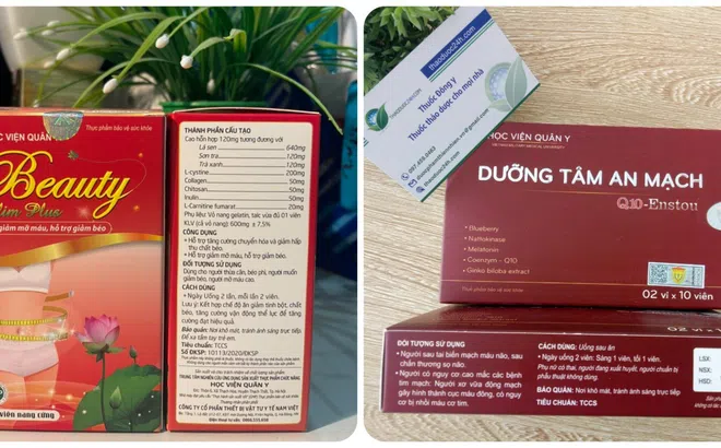 Cảnh báo: Sản phẩm Beauty slim plus và Dưỡng tâm an mạch Q10 new vi phạm quy định quảng cáo