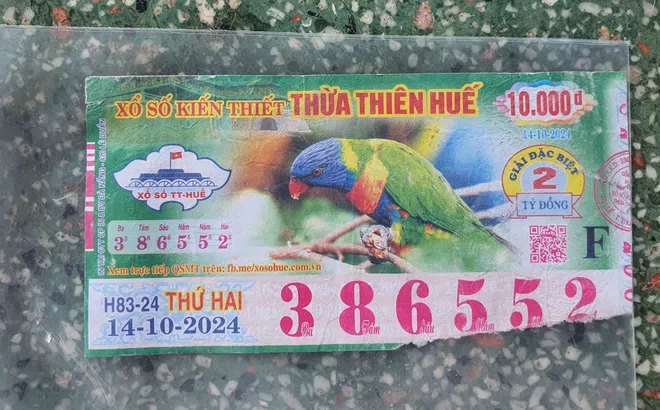 Thông tin mới về số phận tờ vé số trúng giải đặc biệt 2 tỷ đồng ở Huế