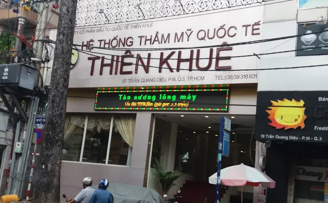 Tp.HCM: Xử phạt 89 triệu đồng và đình chỉ hoạt động một cơ sở thẩm mỹ