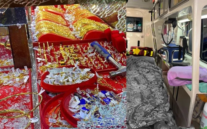 Kẻ cướp tiệm vàng táo tợn gây án xong vội vàng cao chạy xa bay vô tình để lại bằng chứng quan trọng 