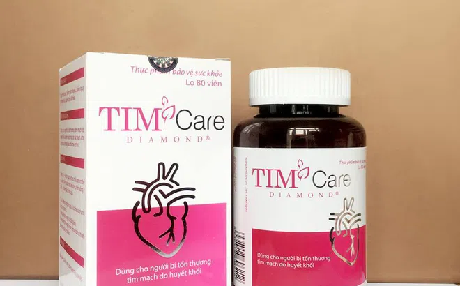 Cảnh báo: Cẩn trọng trước nội dung quảng cáo của TPBVSK Tim Care Diamond